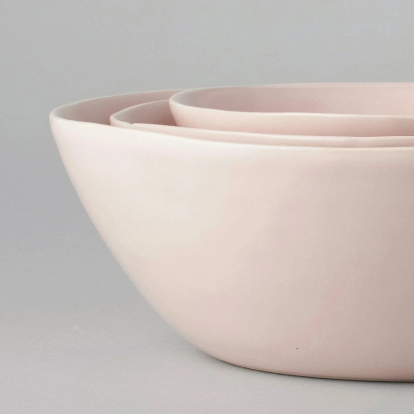 The Nested Serving Bowls - Blush Pink