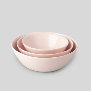The Nested Serving Bowls - Blush Pink