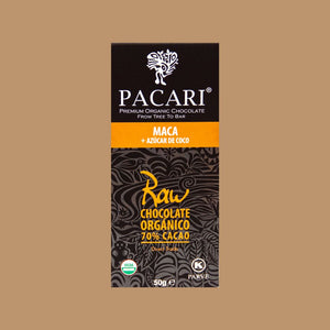 Best Dark Chocolate - Pacari - Raw with Maca & Coconut Sugar